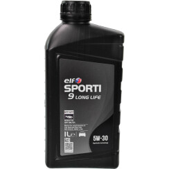Моторна олива ELF SPORTI 9 LONG LIFE 5W-30, 1 літр Моторна олива ELF SPORTI 9 LONG LIFE 5W-30, 1 літр