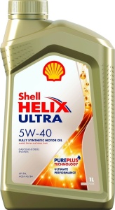 Моторна олива SHELL Helix Ultra 5W-40, 1 літр