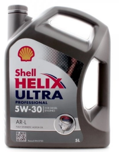 Моторна олива SHELL Helix Ultra Professional AR-L 5W-30, 5 літрів