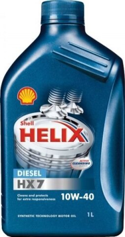 Моторна олива Shell Helix Diesel HX7 10W-40, 1 літр