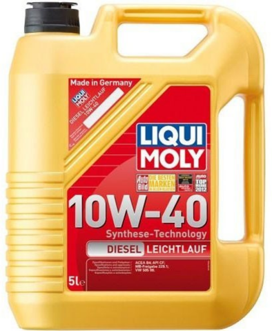 Моторное масло LIQUI MOLY Diesel Leichtlauf 10W-40, 5 литров
