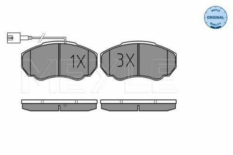 Колодки гальмівні (передні) Citroen Jumper/Fiat Ducato/Peugeot Boxer 02- R15