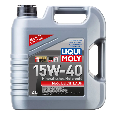 Моторное масло LM SUPER MOTOROIL MoS2 15W-40, 4 литра