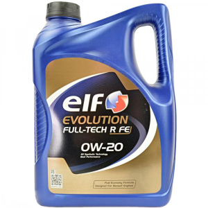 Моторна олива ELF EVOLUTION FULLTECH R FE 0W-20, 4 літри