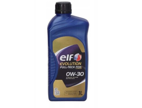 Моторное масло ELF EVOLUTION FULL-TECH FDX 0W-30, 1 литр