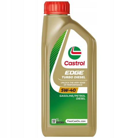 Моторна олива CASTROL EDGE Turbo Diesel 5W-40, 1 літр Моторна олива CASTROL EDGE Turbo Diesel 5W-40, 1 літр