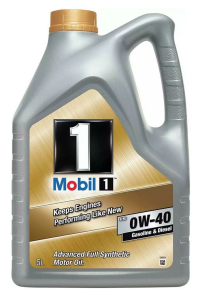 Моторна олива MOBIL 1 FS 0W-40, 5 літрів