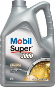 Моторна олива Mobil Super 3000 X1 5W-40, 5 літрів