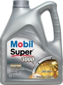 Моторное масло Mobil Super 3000 X1 5W-40, 4 литра