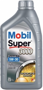 Моторное масло MOBIL Super 3000 Formula V 5W-30, 1 литр