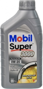 Моторна олива Mobil Super 3000 Formula VC 0W-20, 1 літр