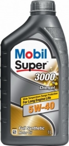 Моторна олива MOBIL Super 3000 DIESEL 5W-40, 1 літр