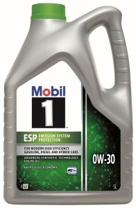 Моторна олива Mobil 1 ESP 0W-30, 5 літрів