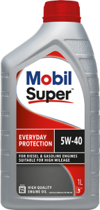 Моторное масло Mobil Super Everyday Protection 5W-40, 1 литр