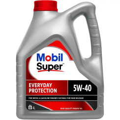 Моторна олива Mobil Super Everyday Protection 5W-40, 4 літри