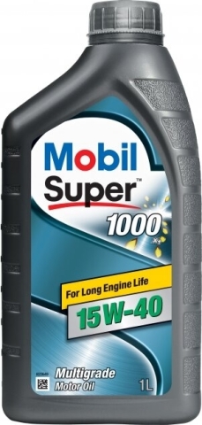 Моторное масло Mobil Super 1000 X1 15W-40, 1 литр