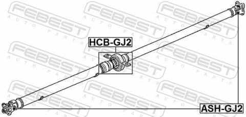 Хрестовина карданного валу CR-V 1.6-2.4 07- (20X52)