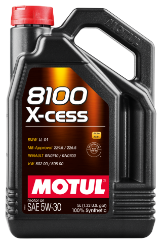 Моторное масло Motul 8100 X-cess 5W-30, 5 литров