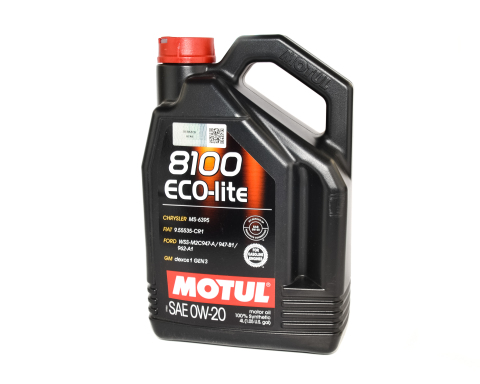 Моторна олива Motul 8100 ECO-lite 0W-20, 4 літри