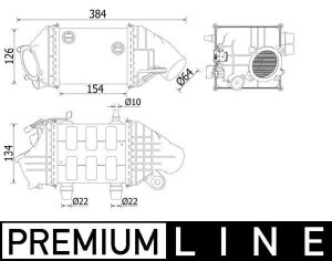 Інтеркулер BMW 5/6 (F06,F10,F12,F13)