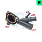 Фланець патрубка охолоджуючої рідини