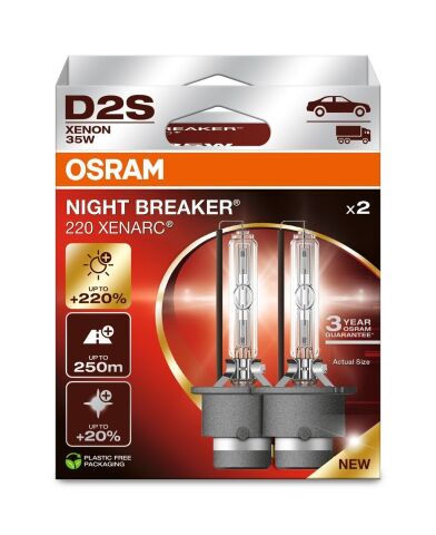 Лампа D2S 35W P32D-2 XENARC NIGHT BREAKER LASER NEXT GEN +220%