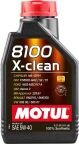 Моторное масло MOTUL 8100 X-clean 8100 5W-40, 1 литр