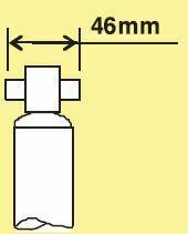 Амортизатор задній Vito (639) 03- (шток-46mm)