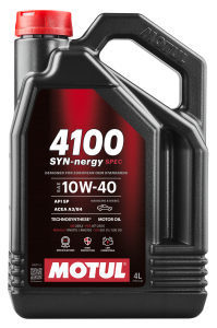 Моторна олива MOTUL 4100 Syn-nergy Spec 10W-40, 4 літри