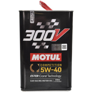 Моторное масло MOTUL 300V Competition 5W-40, 5 литров