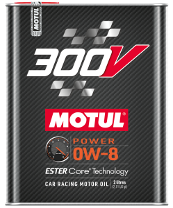 Моторна олива MOTUL 300V Power 0W-8, 2 літри