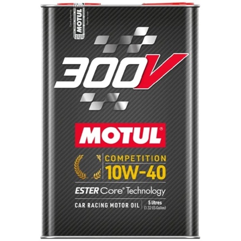 Моторное масло MOTUL 300V Competition 10W-40, 5 литров