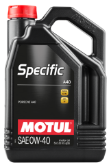 Моторна олива MOTUL Specific A40 0W-40, 5 літрів