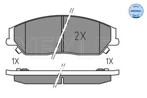 Колодки гальмівні  TOYOTA P. CAMRY 2,4-3,5 06-11