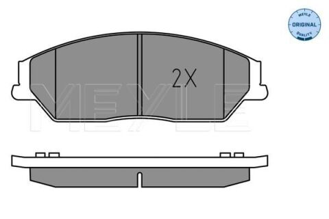 Колодки тормозные TOYOTA P. CAMRY 2,4-3,5 06-11