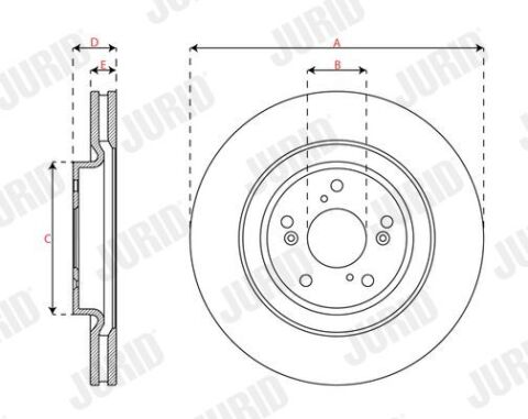 Диск тормоза.
