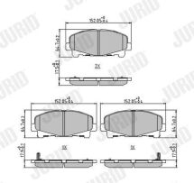 Колодки тормозные