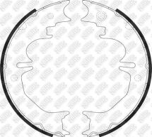 Колодки гальмівні барабанні Колодки гальмівні барабанні