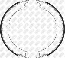 Колодки гальмівні барабанні