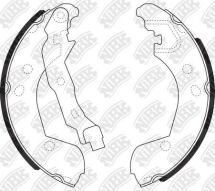 Колодки гальмівні барабанні