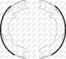 Колодки гальмівні барабанні