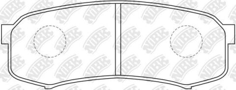 Колодки тормозные