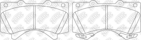 Колодки тормозные