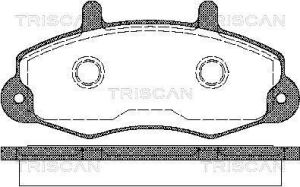 Колодки гальмівні передні