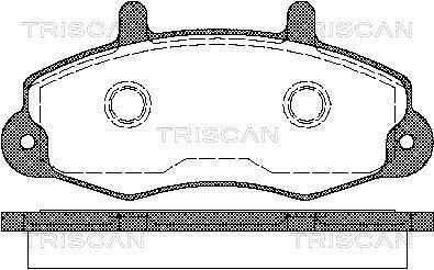 Колодки гальмівні передні Колодки гальмівні передні