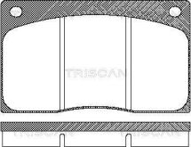 Колодки тормозные передние (невент. диски) discovery