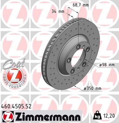 диск тормозной SPORT Z правый