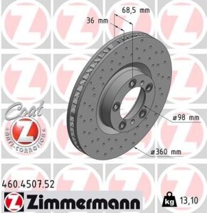 Диск тормозной SPORT Z правый