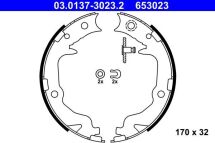 Колодки гальмівні барабанні к-кт