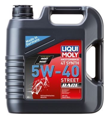 Моторна олива Liqui Moly Motorbike 4T Synth 5W-40 Street Race
